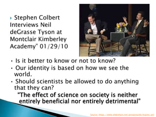 Historical antecedents that changes the course of science and ...