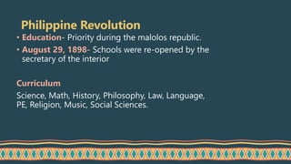 Historical background of curriculum in the philippines | PPTX