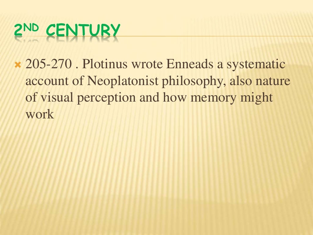 Historical background of psychology