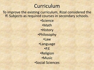Historical Foundations of Curriculum in the Philippines | PPTX