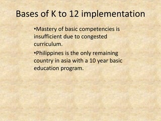 Historical Foundations of Curriculum in the Philippines | PPTX