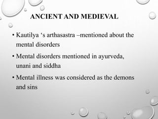Historical development medical social work in india | PPTX