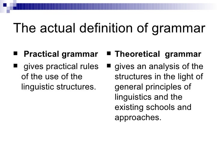 grammar definition how development grammar Historical of