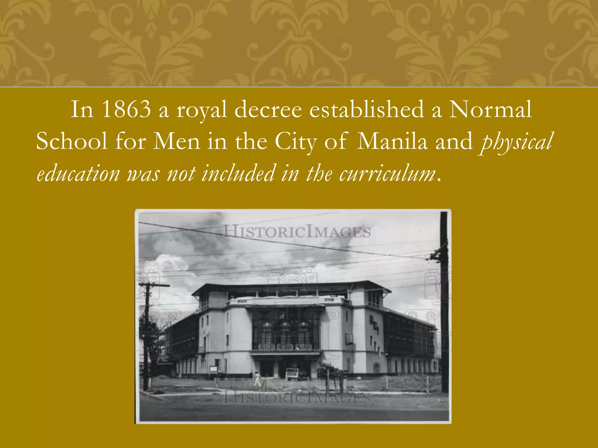 Historical development of physical education in the philippines | PPTX