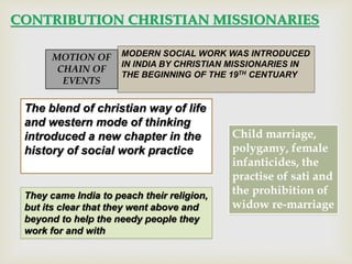 Historical development of social work in india.pptx
