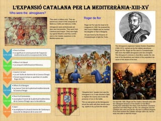 Historical events and protagonist