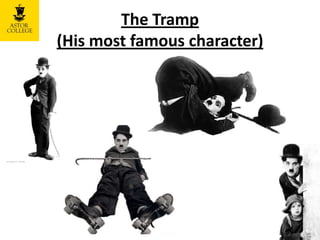 The Tramp
(His most famous character)
 