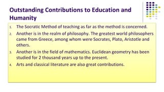 Historical foundation of education | PPTX