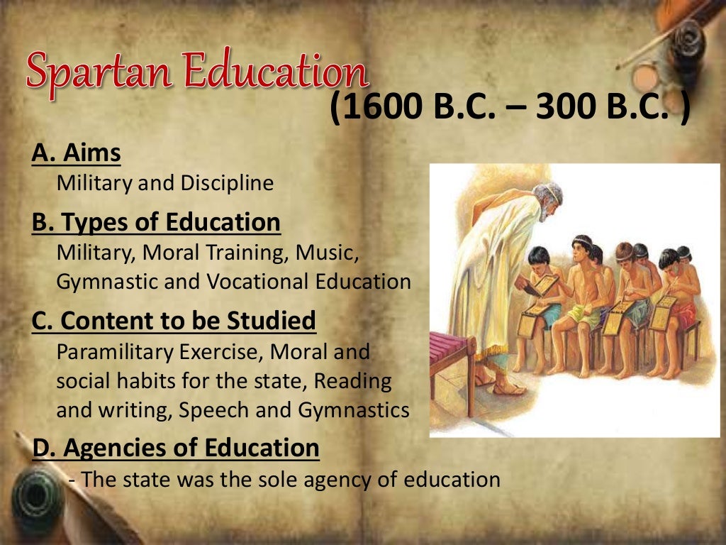 Historical foundations of education