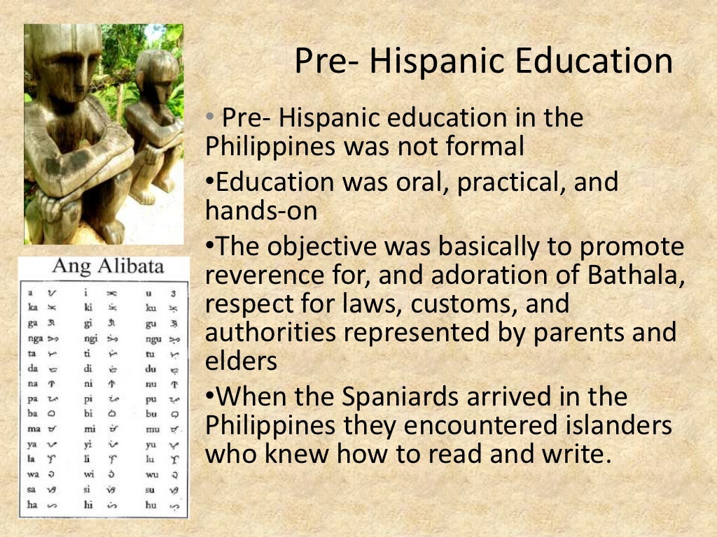 Historical foundation of philippine education