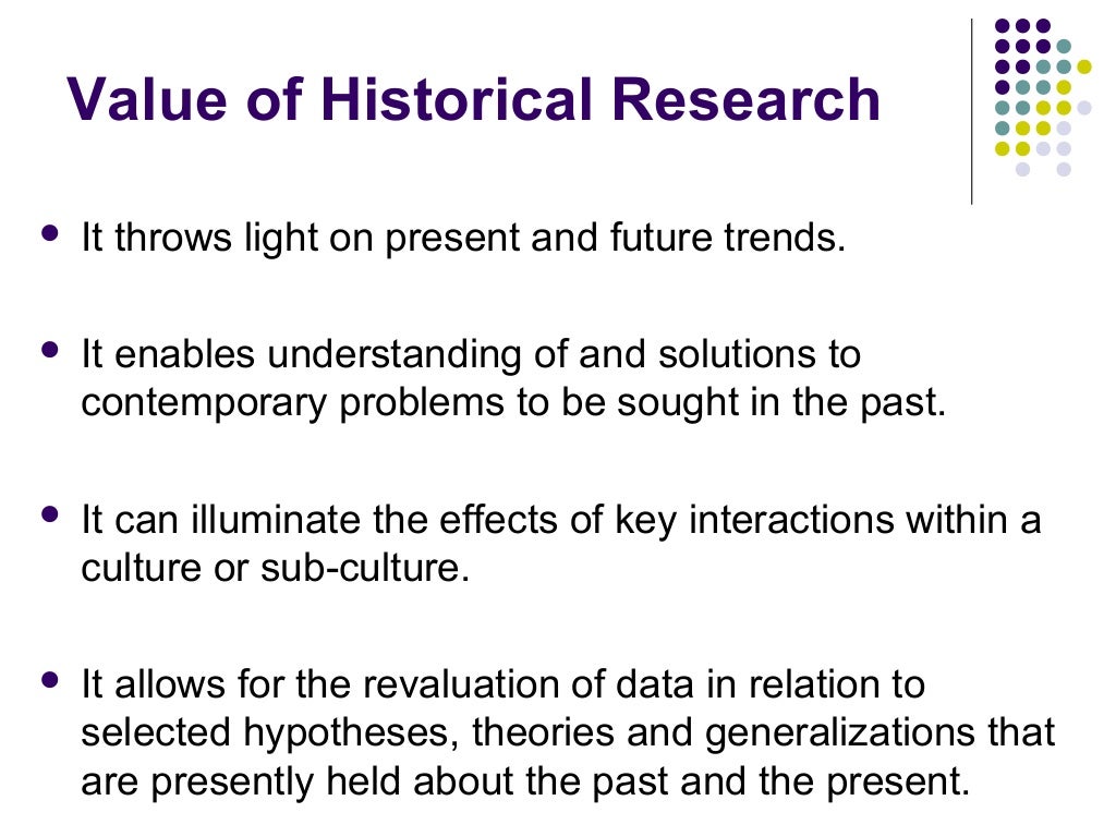 historical documents methodology