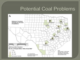 Historical Mining in Texas and the Abandoned Mine Land Program Slide 21