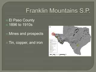 Historical Mining in Texas and the Abandoned Mine Land Program Slide 80
