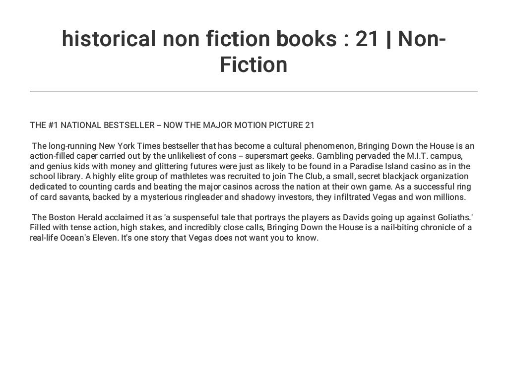 Historical Non Fiction Books 21 Non Fiction historical-non-fiction-books-21-non-fiction