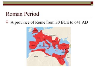 Ancient Egypt Historical overview | PPT