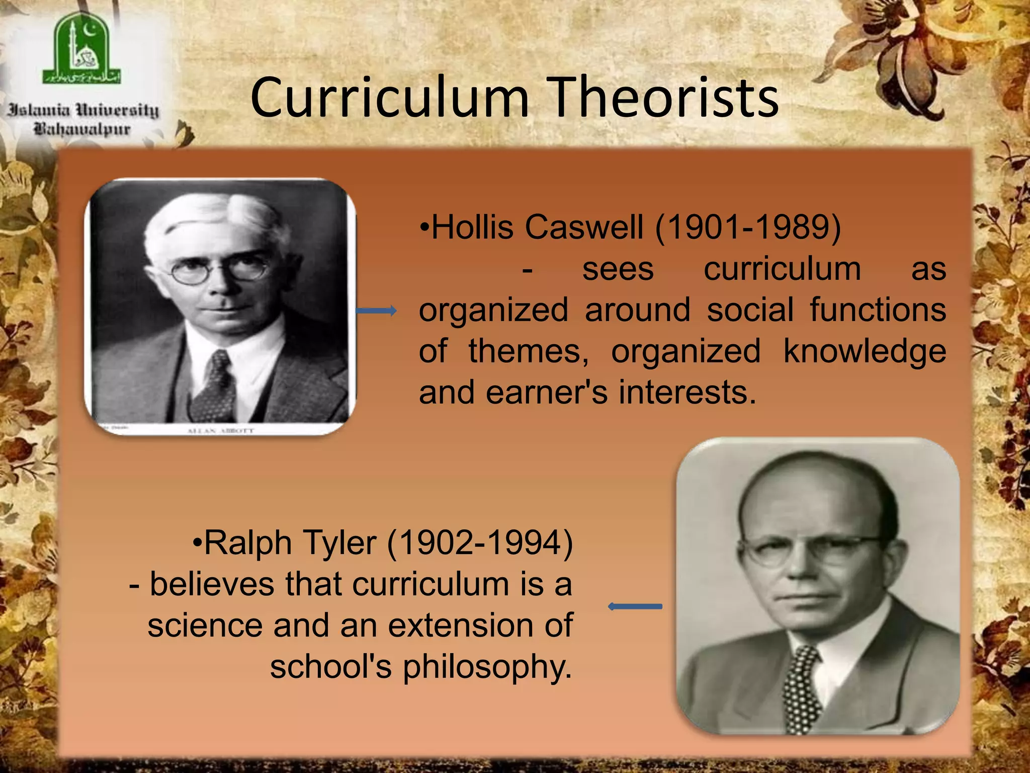 Historical overview of curriculum | PPTX