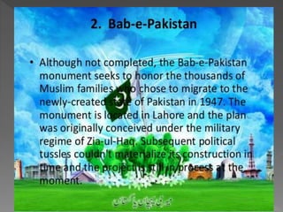 Historical places in pakistan A presentation By Mr Allah Dad Khan | PPTX