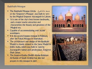 Historical places in pakistan A presentation By Mr Allah Dad Khan | PPTX