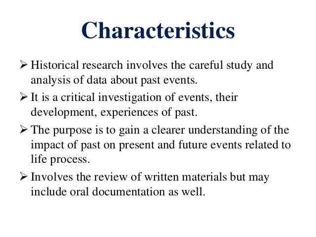 Historical research design pdf picture