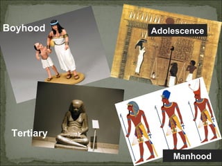 Boyhood     Adolescence




 Tertiary

                Manhood
 