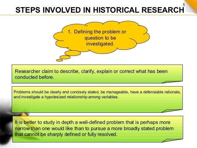 what is history research method