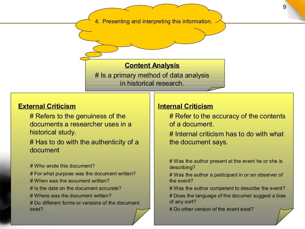 history effects research definition