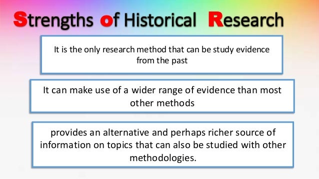 what is historical research methodology