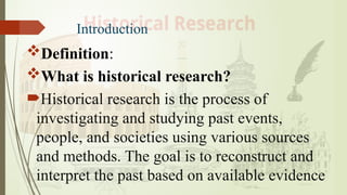 Historical Research presentation [Autosaved].pptx