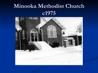 Minooka Methodist Church
         c1975
 