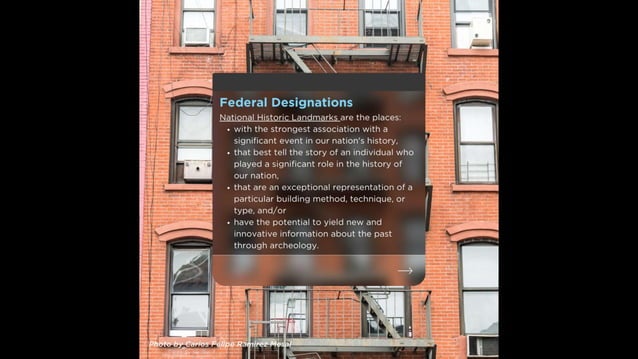 Historic Designations 101 | PPTX