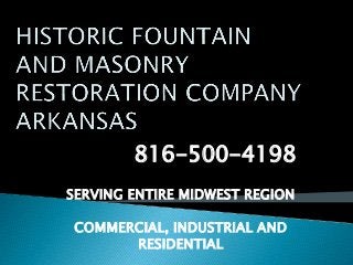816-500-4198
SERVING ENTIRE MIDWEST REGION
COMMERCIAL, INDUSTRIAL AND
RESIDENTIAL
 