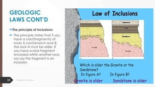 HISTORIC GEOLOGY.pptx , emphasis on geology | PPTX