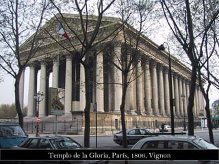 Templo de la Gloria, París, 1806, Vignon 