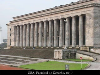 UBA, Facultad de Derecho, 1949 