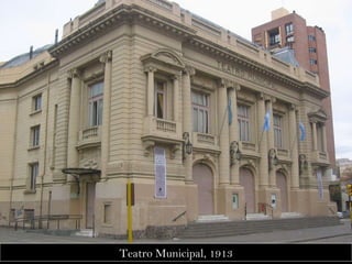 Teatro Municipal, 1913 