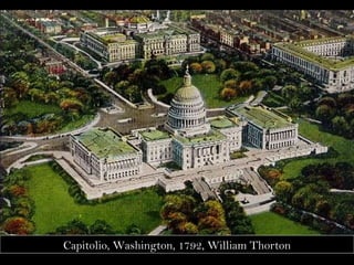 Capitolio, Washington, 1792, William Thorton 