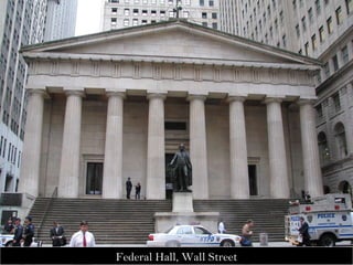 Federal Hall, Wall Street 
