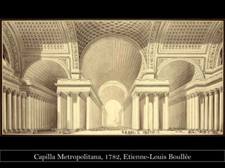 Capilla Metropolitana, 1782, Etienne-Louis Boullée 