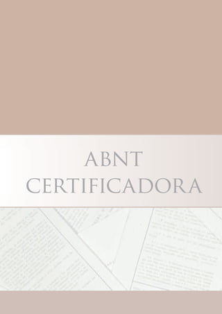 abnt
certificadora
 