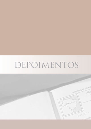 depoimentos
 