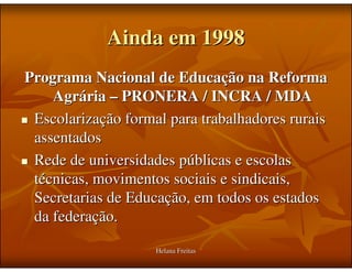 Historico Educação do Campo