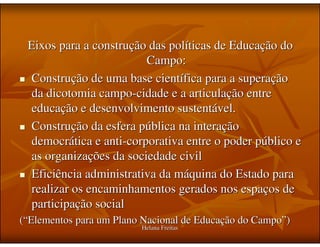 Historico Educação do Campo