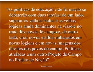 Historico Educação do Campo