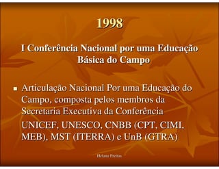 Historico Educação do Campo