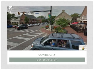 C E N T E R V I L L E | O H
CONTINUITY
 