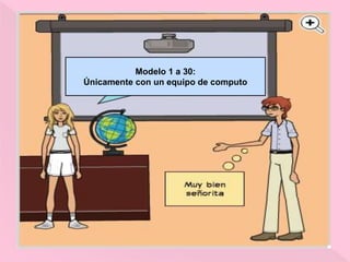 Modelo 1 a 30:
Únicamente con un equipo de computo
