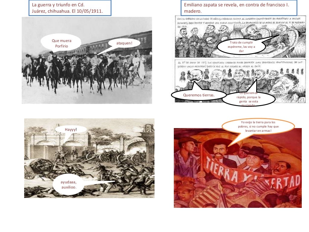 Historieta de la revolucion mexicana