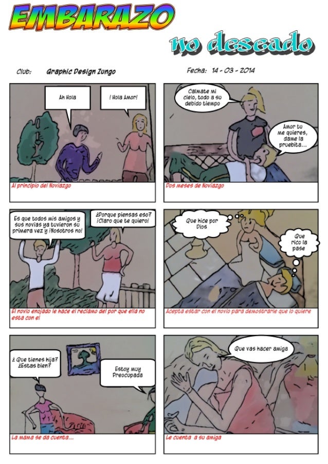 Historieta Embarazo No Deseado