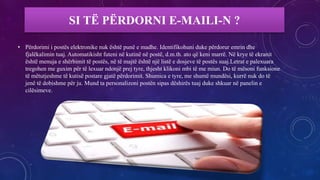 email kodini buzish