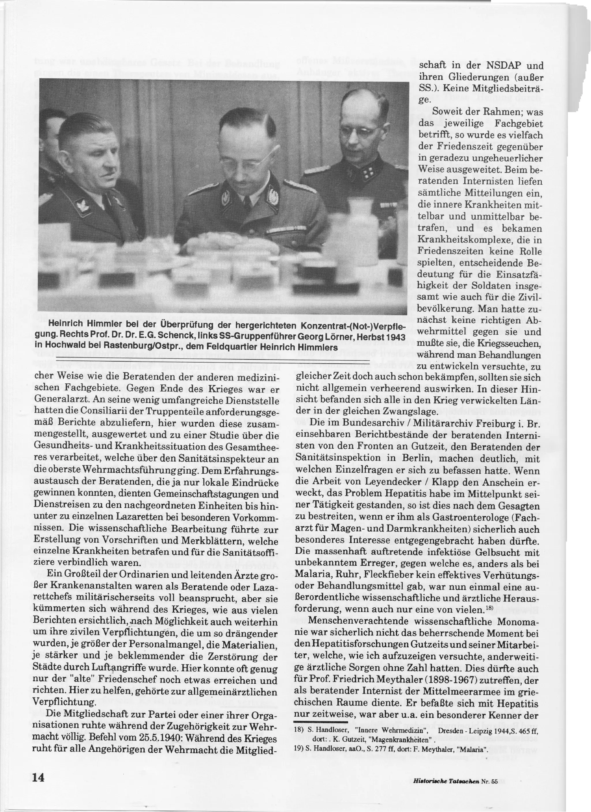Historische tatsachen   nr. 55 - udo walendy - diffamierte medizin im dritten reich (1992, 40 s., scan)